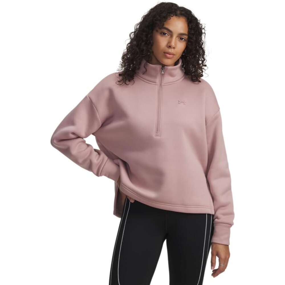 Women's Armour Fleece Half Zip Lightweight Breathable Running Top